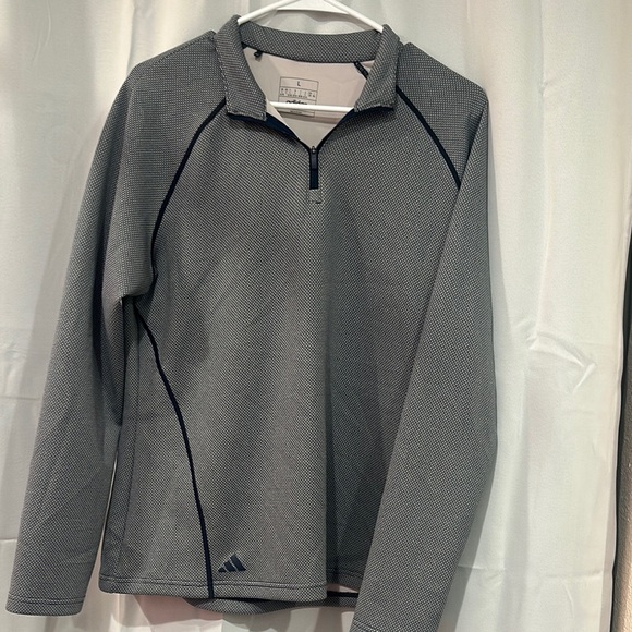 Adidas Gray and Black Women's Jacket - Picture 5 of 5
